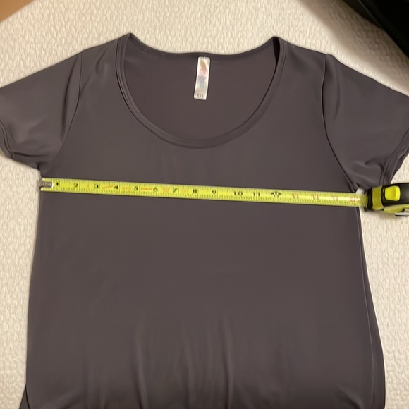 Lularoe grey top and grey leggings xxs/tween - Picture 5 of 8